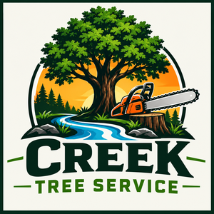 Local tree service company logo